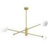 Lampa Sufitowa Dori Gold 4Xg9 Mlp8573 Milagro
