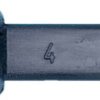 SWG 50223155 Opaska kablowa 186 mm 4.8 mm czarny stabilizacja UV, z metalowym zapięciem 100 szt.