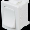 01801.6101-02 Rocker switch, 1-pin, OFF, white