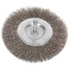 Sealey SFBS100 Flat Wire Brush Stainless Steel 100mm with 6mm Shaft