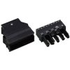 WAGO 890-702 WINSTA MINI Socket 2-Pin 16A Black For Sensors & Lights