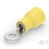 Zacisk oczkowy Ø #8 izolowany Żółty TE Connectivity