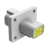 Amphenol AT04-4P-CL03 Automotive 4 POS Female Unshrouded Fng Mnt Gry