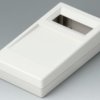 ABS enclosure, (L x W x H) 180 x 100 x 44 mm, gray white (RAL 9002), A9061117