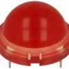 Dioda LED; DLA/6SRD; 20mm; czerwony; Światłość: 110÷400mcd; 120°; czerwona; dyfuzyjna; 1,85V; 30mA; 640nm; przewlekany (THT); 12