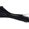 OPASKI ZACISKOWE KABLOWE 3mm x 100 TRYTKI TRYTYTKI 1000 SZTUK CZARNE
