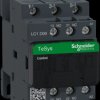 Power contactor, 3 pole, 9 A, 400 V, 3 Form A (N/O), coil 42 VAC, screw connection, LC1D09D7