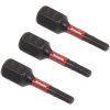 Sealey AK8210 Hex 2.5mm Impact Power Tool Bits 25mm - 3pc