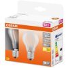 2x Żarówka LED E27 A60 4W = 40W 470lm 2700K Ciepła 300 Filament OSRAM STAR