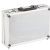 Skrzynia na sprzęt wymiary wew 140 x 440 x 315mm, z gąbką Metal Viso Aluminium, z zamkiem Nie