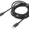 Kabel Usb C Wtyk Z Obu Stron 2M Czarny 100W Catys-C01