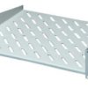 Pólka szafy serwerowej, 2U, seria: DK, typ: Półka stała, 482.6 x 400mm, maks. obciążenie: 25kg, Stal, Szary