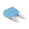 TRU COMPONENTS 8551284 Car mini blade fuse 15A Light blue Automotive