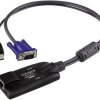adapter KVM ATEN KA7570-AX, moduł CPU, RJ45, VGA, USB, 1600 x 1200 px