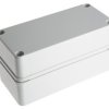 Obudowa Poliwęglan szerokość zew. 80 mm długość zew. 170 mm wys. zew. 85 mm Fibox IP67 Szary