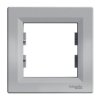ASFORA Ramka 1 pojedyncza pozioma aluminium EPH5800161 SCHNEIDER ELECTRIC