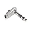 Wtyk Jack 6.3 stereo metal kątowy