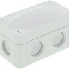 Cable junction box, no. of entries: 4, 1.5 mm², light gray, IP66/IP67, 10109569