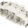 Złącze HDC wkładka stykowa męskie GWconnect PIN 6(4+2) 500V 936010221