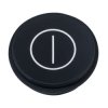 EAO 09-0S12.5010 EAO Series 09 Keypad Insert Symbol - "On"/"Off" (Push-Push)