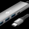 76562 USB-C 3.2, 4 port USB-C hub, 3x USB-A, 1xUSB-C, 5 Gbit/s