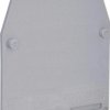 Płytka skrajna do ESC-CBC.2...ESC-CBC.10 (szara) ESC-CBC.2-10/PT 003903010
