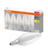 5PAK Żarówka LED E14 B35 4W = 40W 470lm 2700K Ciepła 300 Filament OSRAM