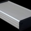 Aluminum enclosure, (L x W x H) 160 x 84 x 28 mm, natural, IP65, 1457J1601