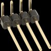 946-17-004-00 Pin header RM 2.54mm, angled, 1-row, 4-pin