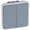 PLEXO55 Wyłącznik roletowy blokada mechaniczna szary 10A-250V 069538 LEGRAND