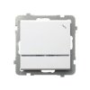 SONATA Wyłącznik schodowy podświetlany IP20 biały ŁP-3RS/m/00 OSPEL