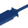 Chwytak pomiarowy; TC-50-BL; pazurkowy; 3mm; niebieski; 50mm; lutowany; Koko-Go; RoHS