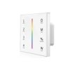 Sterownik LED naścienny Skydance - RGB+W - 1 strefowy - 12-24V DC 12A - T4-1(W)