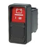 Przełącznik kołyskowy Wł.-wył.-wł. Podświetlenie Wł.-brak-wł. 300 A SPDT Panel Czerwony IP67 Littelfuse