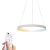 Lampa wisząca LED, 70W, 4900lm, 3CCT, IP20, biała, z pilotem, ściemnialna, REGINA HOROZ