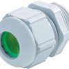 Cable gland, M12, 15 mm, Clamping range 4 to 5 mm, IP68, light gray, 53111407