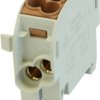 Blok rozdzielczy - odgałęźny Al/Cu SCB 25 (80110) SIMBLOCK brązowy 81501015