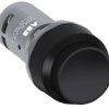 Przycisk monostabilny 22mm wypukły 1Z czarny CP3-10B-10 1SFA619102R1016 /10szt./