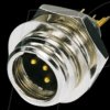 RT5MP TINY xlr panel connector, 5-pin, wall thicknesses of up to 6 mm