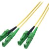 Duplex-jumper, E2000 to E2000, 40 m, OS2, singlemode 9/125 µm, O0933.40