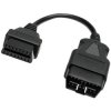 Adapter Universe 7800 OBD II cable extension for inspection cameras black