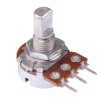 1K 16mm Linear Splined Potentiometer D Shaft