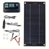 Wysokowydajny zestaw ładowarki paneli słonecznych 600W z monokrystalicznego krzemu,przenośny zestaw,kontroler ładowania 100A,kab