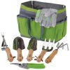 Draper 08997 Stainless Steel Garden Tool Set with Storage Bag (8 Piece)