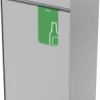Durable 321405 Pojemnik do recyklingu 55 l metal (malowany proszkowo) (S x W x G) 420 x 830 x 330 mm zielony 1 szt.
