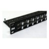 3M Panel Classic 32xRJ45 do złącz K6 lub K5E, niewyposażony, 1U, czarny