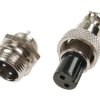 Złącze mini NC/CB 2pin, wtyk+gniazdo na kabel