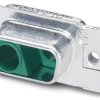 Phoenix Contact 1655289 Listwa żeńska D-Sub VS-09-BU-DSUB-2P-LH, styki: 2, 90 °, 10 szt.