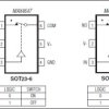 25 Ohm SPST Analog Switches in SOT23-6