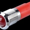 Q14P1CXXR12E Indicator LED, 12 V DC, 14 mm, FASTON, red/BrC